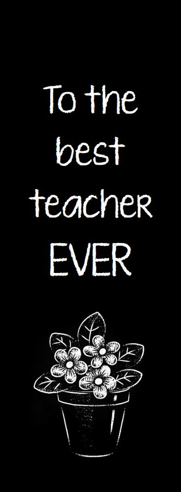 A Thank You for Teachers