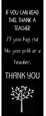 A Thank You for Teachers